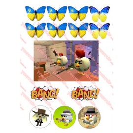 Вафельна картинка Мультфільми різні 358